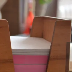 Kayın Masaüstü Notluk