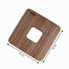 Nihale - Demlik ve Tencere Altlığı - Ceviz ve Gürgen