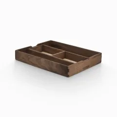 Yoi Ayarlanabilir Masaüstü Organizer & Aksesuar Kutusu - Ceviz