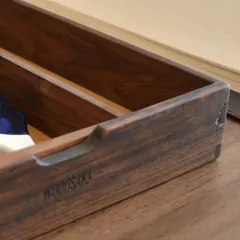 Yoi Ayarlanabilir Masaüstü Organizer & Aksesuar Kutusu - Ceviz