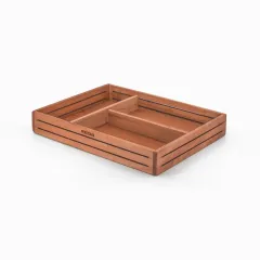 3LINE Sade Organizer & Aksesuar Kutusu - Kiraz