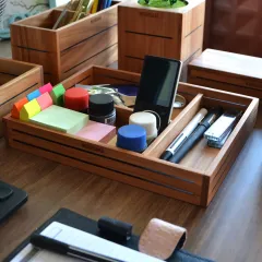 3LINE Sade Organizer & Aksesuar Kutusu - Kiraz