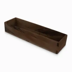 Reka Mini Organizer - Çekmece ve Açık Saklama Gözü - Ceviz
