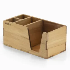 Kayın Masaüstü Organizer - Özelleştirilebilir