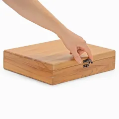 Ahşap Aksesuar Kutusu - Büyük - Kiraz
