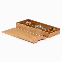 6 Bölmeli Takı ve Aksesuar Kutusu - Model 7 - 29 cm x 13 cm